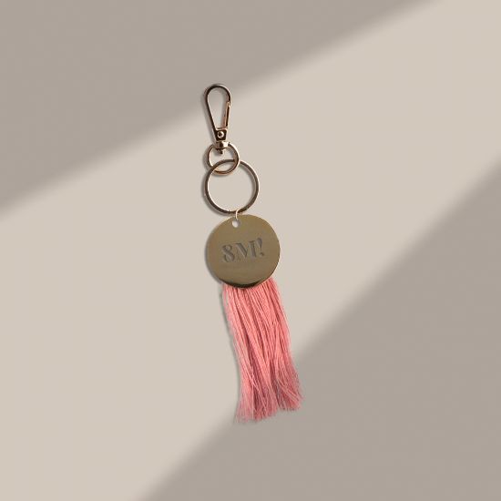 Picture of Key Ring Long Pom-Pom