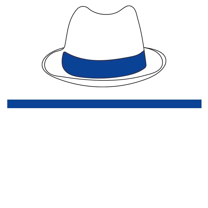 Fita de poliéster azul marinho - image